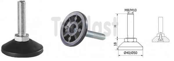 ROTERENDE JUSTERINGSFOD SR 03 FI 40 M10*50 790 - SL SR03 17