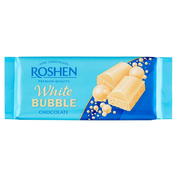 Roshen Valkosuklaa kuplivalla 80 g