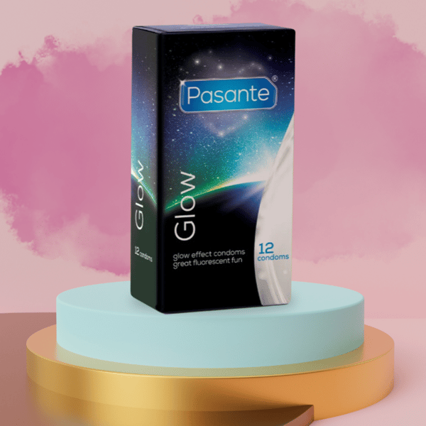 Pasante Glow 12-pack kondomer