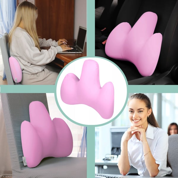 Lannetyyny pinkki auton nojatuoliin sohvalle ainutlaatuinen medi-uni