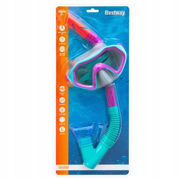 Bestway Dykkersæt - Maske med snorkel og svømmebriller