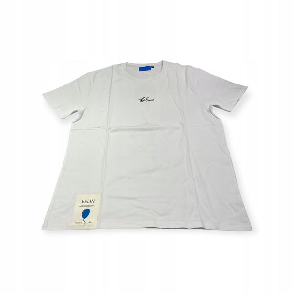 Herr T-shirt med rund hals Belin XL