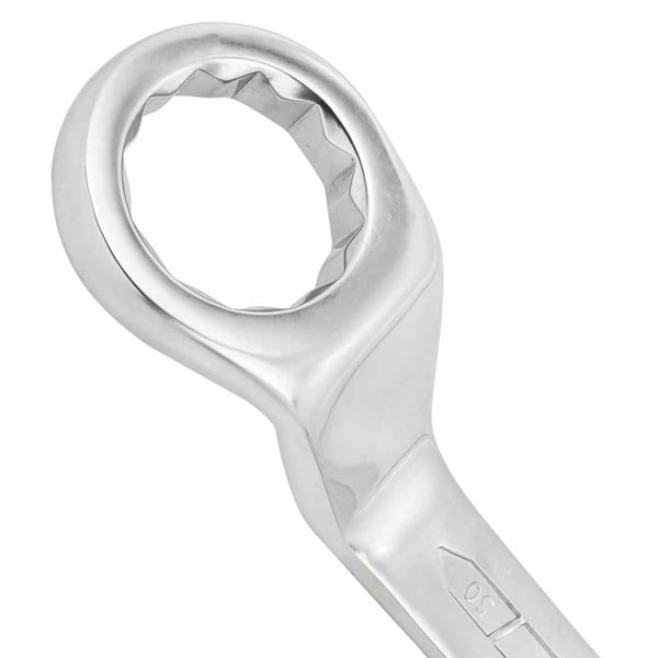 Vinklet ringnøgle 50x55 mm 45° CrV