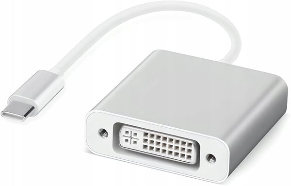 USB C - DVI 24+5 -sovitinkaapeli MacBookille