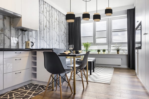 Hængende lampe, loftslysekrone, lampeskærm, boho juta
