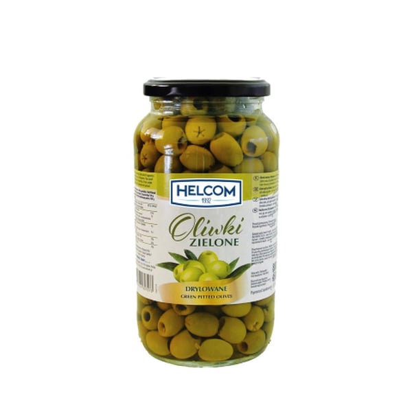 Helcom Kivettömiä Vihreät Oliivit 935ml