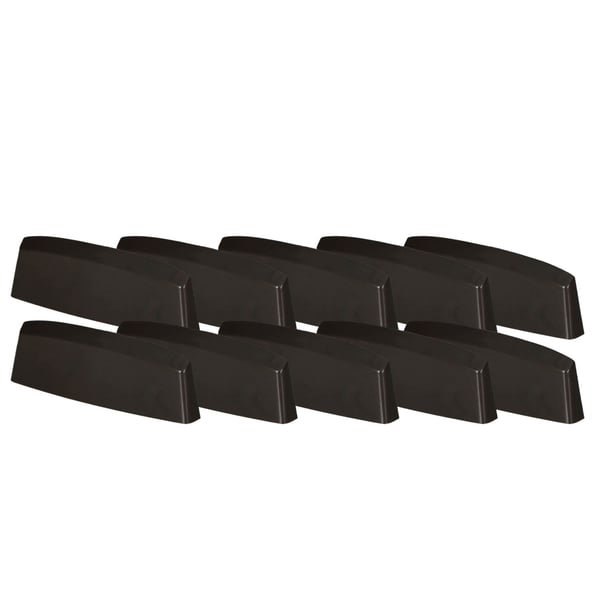 Viemäröintisuojus PVC-ikkunoille, kansi, ruskea, 36 mm, 10 kpl:n sarja
