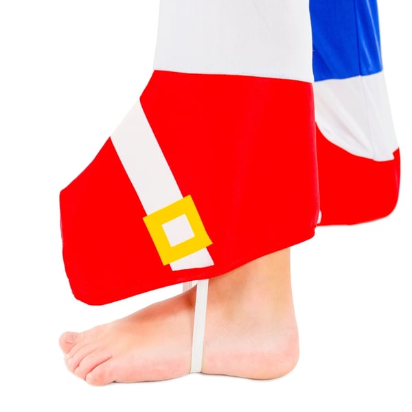 Sonic kostume til børnehaveklasse kigurumi pindsvin s 116/122