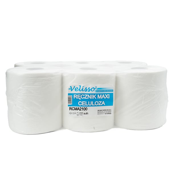 Maxipyyhe 2w valkoinen selluloosa 6 kpl RCMA2100