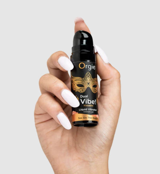 Orgier - Dual Vibe! Flydende Vibrator 15ml - Sex på stranden