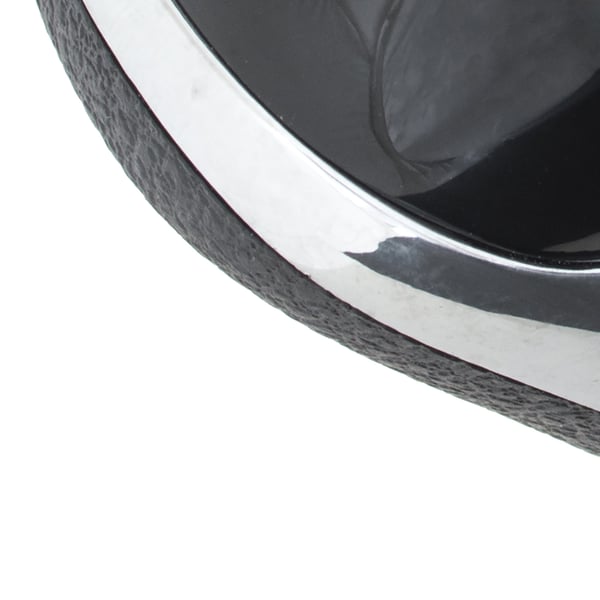 Nissan Qashqai II 13-20 gearvælgerknap sort og krom 6 gear