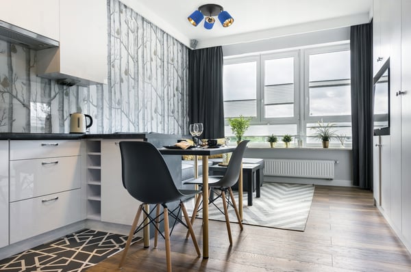 Lofthængende lampe med gylden LED-loftlampe