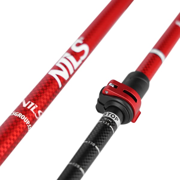 Trekkingstave NILS TK8601 rød