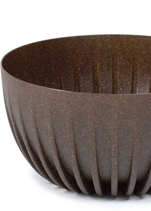 Avskalad ECO kaffeespresso blomkruka