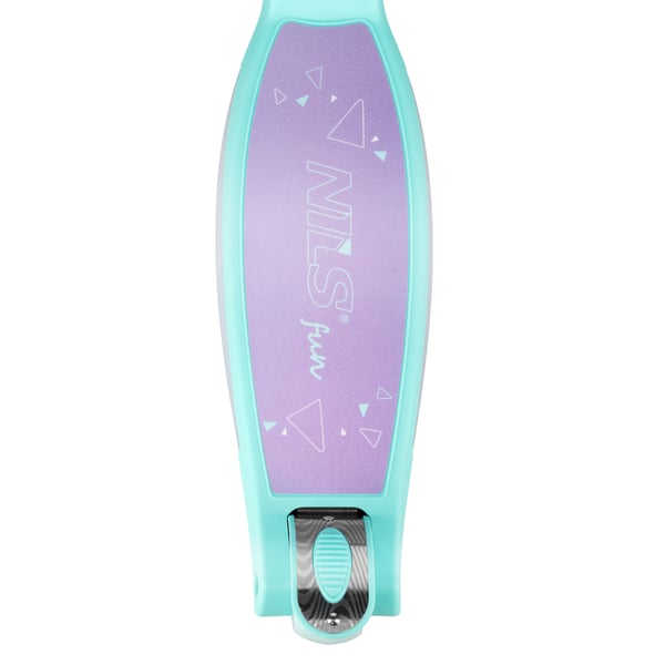 Lasten potkulauta NILS FUN HLB1310 violetti LED