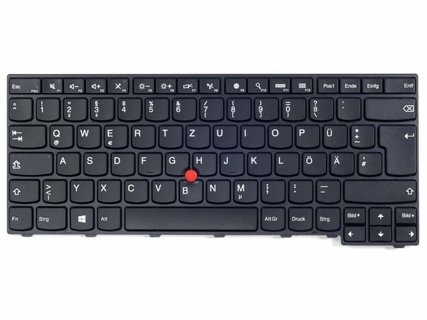 Tradebit - Tastatur für Lenovo ThinkPad | Deutsch DE qwertz | Volle Yhteensopivuus | Hochwertige Materialien | Mallit: T460s T470s Tradebit - Tastatur für Lenovo ThinkPad | Deutsch DE qwertz | Volle Yhteensopivuus | Hochwertige Materialien | Mallit: T460s T470s