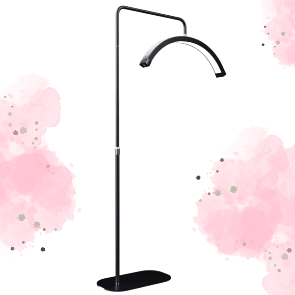 LED kosmetiklampe skyggeløs gulvstående til øjenvipper makeup sløjfe