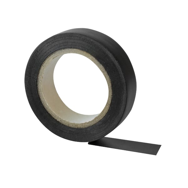 ISOLERINGSTAPE 15MM*10M SORT - E-660-1501