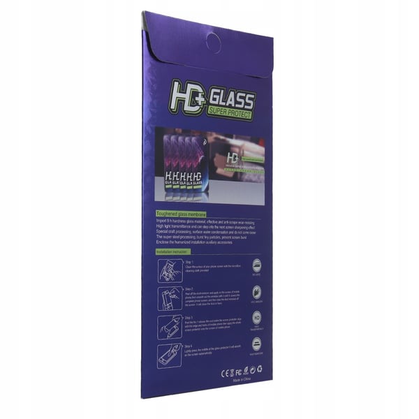 HD+ Glass Super Protection karkaistu lasi iPhone 12 / 12 Prolle kehyksellä