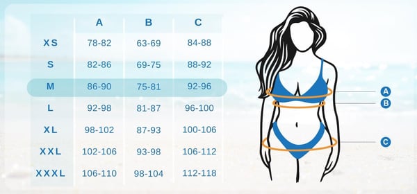 Bikinisæt badedragt med todelt badedragt, trusse, grøn, sexet M Bikinisæt badedragt med todelt badedragt, trusse, grøn, sexet L Bikinisæt med striber, trusse