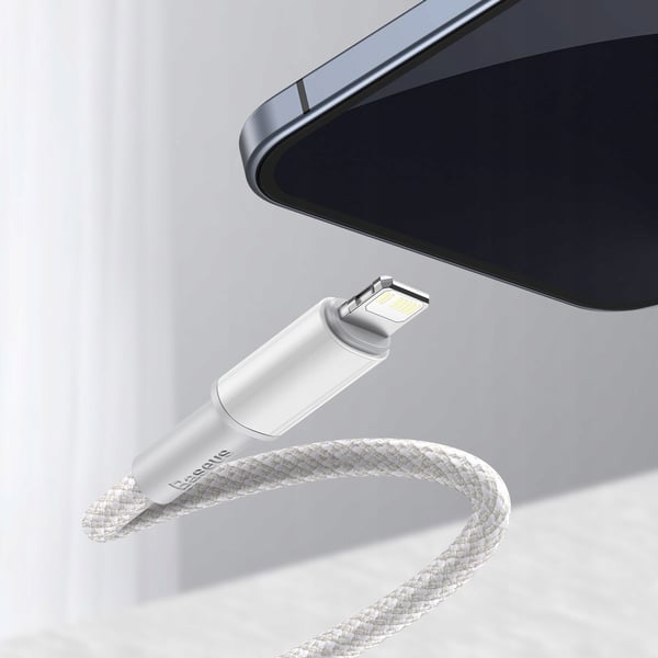 Baseus catlgd-A02 USB-C / Type-C - Lightning / iPhone 2m kabel med 20W PD hurtigopladning understøttelse