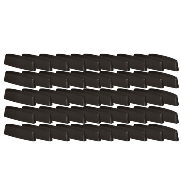 Dräneringsplugg för PVC-fönster, lock, brun, 36 mm, 50-pack Dräneringsplugg för PVC-fönster, lock, brun, 36 mm, 50-pack