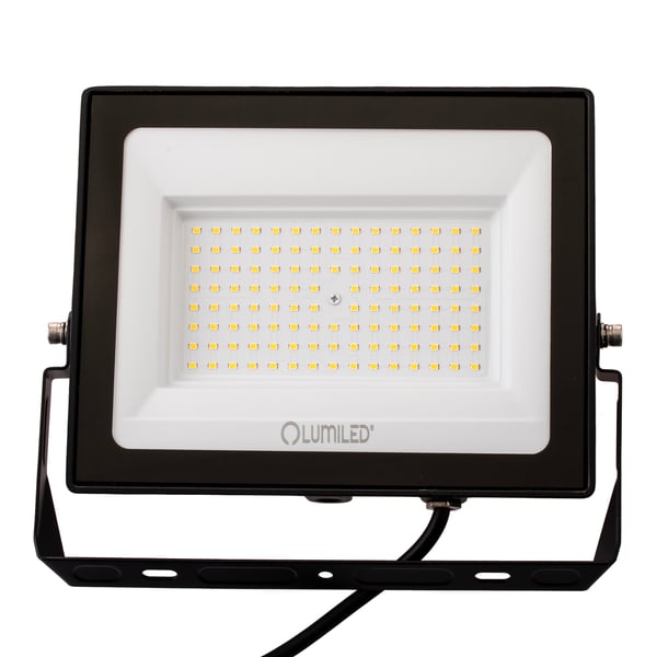 LED-valaisimet ZUNA2 100W 9000lm 4000K IP65 musta LUMILED