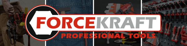 FORCEKRAFT Iskuporasarja 12 osaa 1/2" kuusikulmainen 10-24 mm