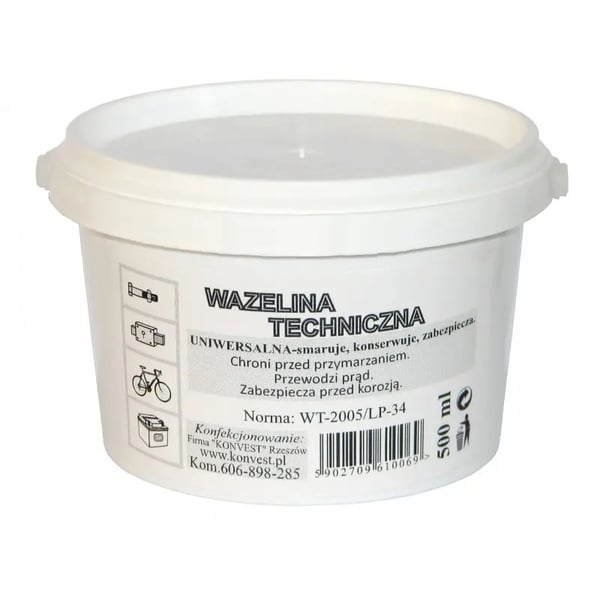 TEKNISK VASELINE 0,5L - SM 0,5L P
