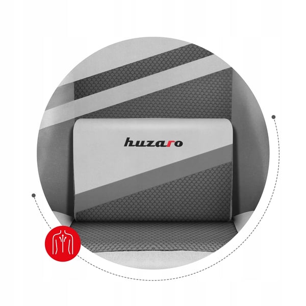 Huzaro Force 4.4 Valkoinen Verkkopelituoli