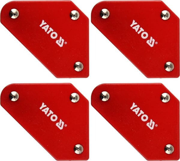 MINIMAGNEETTISET HITSAUSKULMAT, 4 KPL - YT-08677