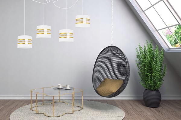 Loftshængende lampe lysekrone lampeskærm moderne