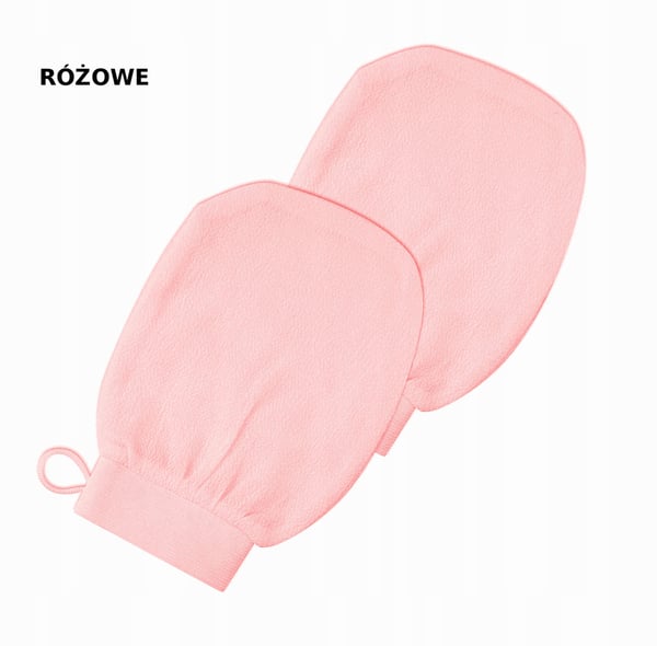 Exfolierande kroppspeelinghandskar 2 delar