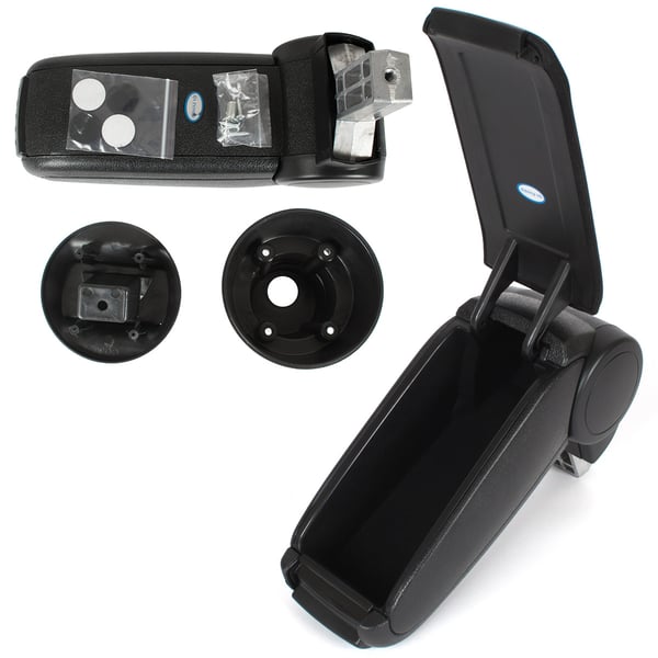 MINI R50 / R53 01-06 armlænssæt SORT STOF + monteringssæt