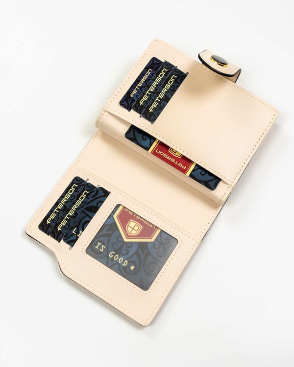 Ekoplånbok för kvinnor PTN 012-JK6-2660 Beige