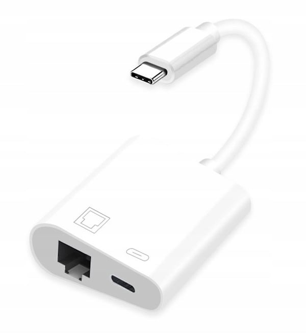 USB-C LAN ETHERNET -SOVITIN RJ45 PD MacBook-latausvirtalähde