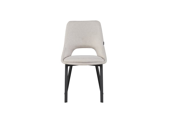 Lumo polstret stol, beige stof