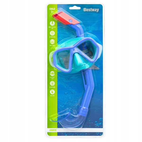 Bestway Dykkersæt - Maske med snorkel og svømmebriller