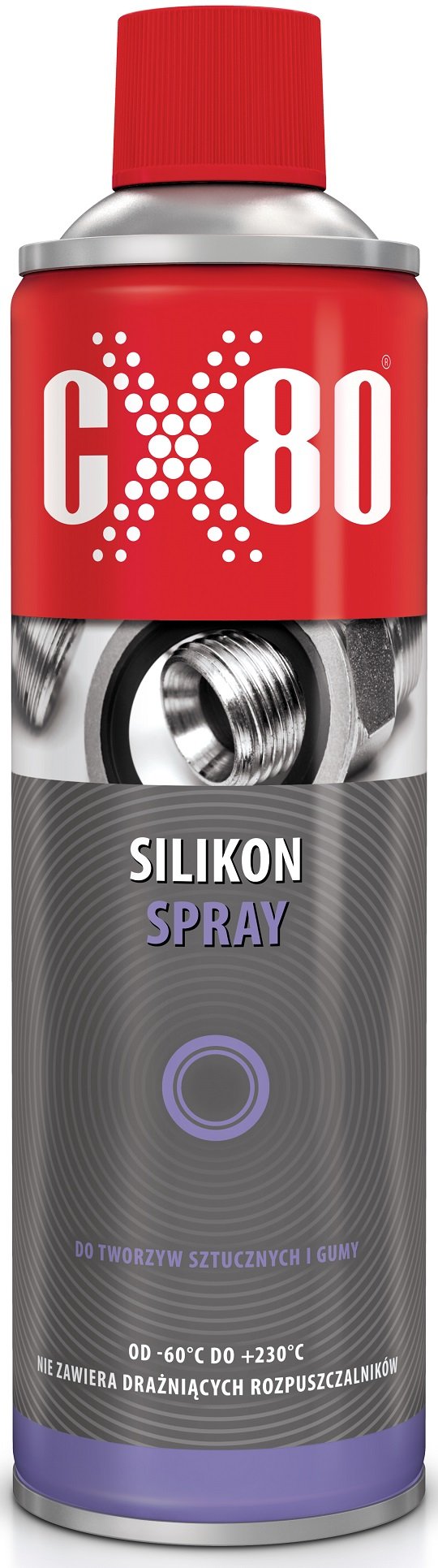 SILIKONE TIL PLAST OG GUMMI KLAR NSF H1 500ML - CX-068