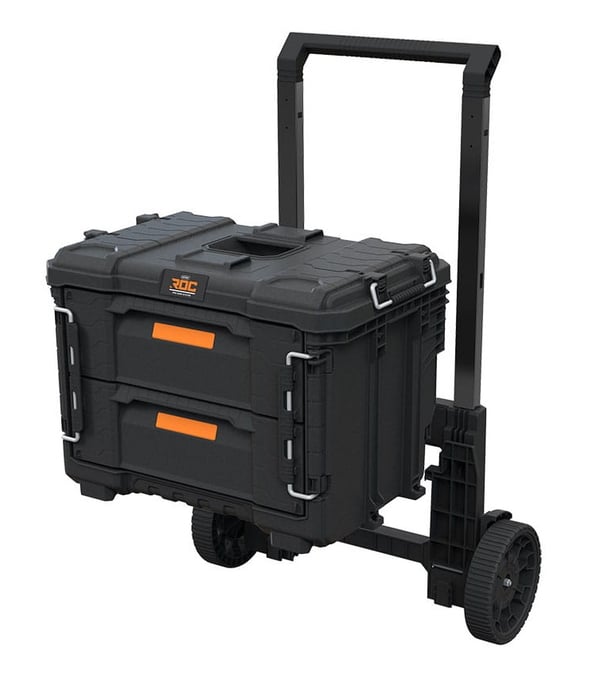 TELESKOPISK HANDTAG / VAGN MED HJUL KETER ROC PRO GEAR 2.0 - KT 63 9981