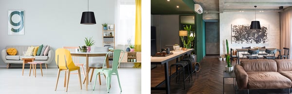 RIIPPUVALAISIN, MODERNI MATERIAALI, VARJOSTIN, LED, E27