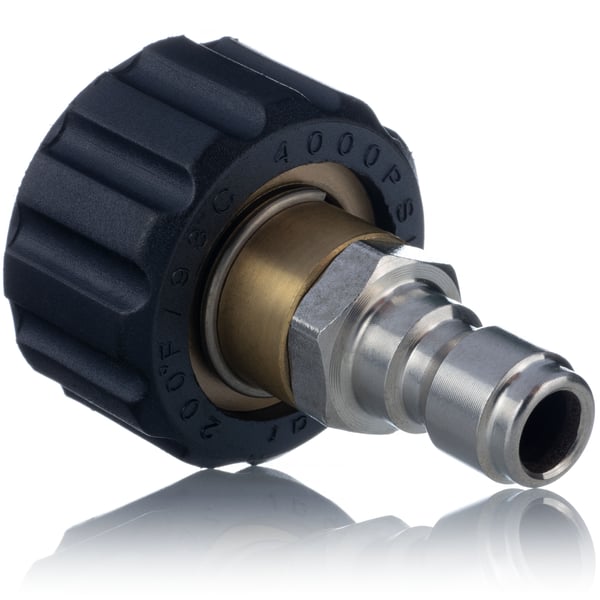 Kärcher snabbkoppling för HD HDS-tvättar M22x1,5mm 14mm 1/4QC kontakt