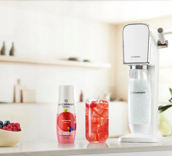 Sodastream-maustettu hiilihapotettu vesitiiviste siirappi 440 ml
