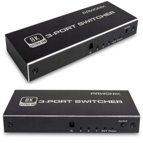HDMI-SWITCH 2.1 3x1 SWITCH 8K 4K 120HZ 240HZ