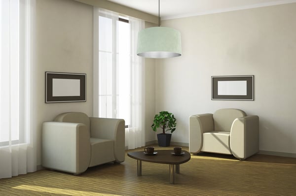 HÆNGELAMPE, LOFTKRONE, KROM, FLØJLSSKÆRM