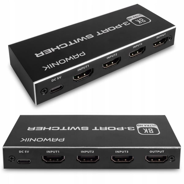 HDMI-SWITCH 2.1 3x1 SWITCH 8K 4K 120HZ 240HZ
