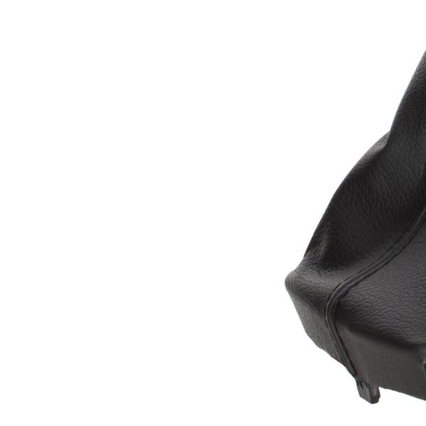 Audi A5 8T 07-16 gearvælgerkugle sort med chrome 6 gear plus sort gearpose med sort syning