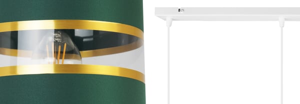 Loftshængende lampe lysekrone lampeskærm moderne