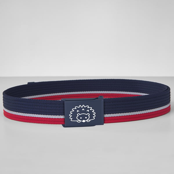 PRC33-02_G-JEZ barnbälte i canvas casual slim extra litet grått