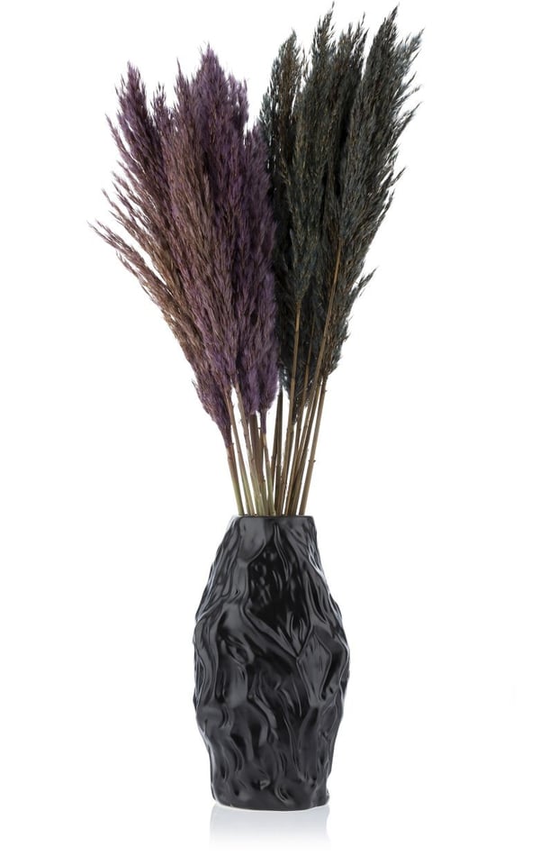 Louis Black vas 29 cm, svart
